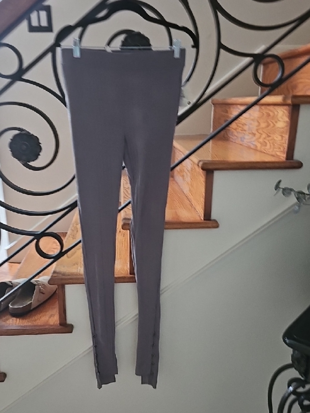 Slim Leg Gray‎ Women's Ponte Knit Pants